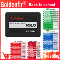 Goldenfir 2.5 Inch Solid State Drive Hard Disk Drive 2TB 1TB 960GB 512GB 256GB 128GB 480GB 120GB 360GB Internal Hard Drives