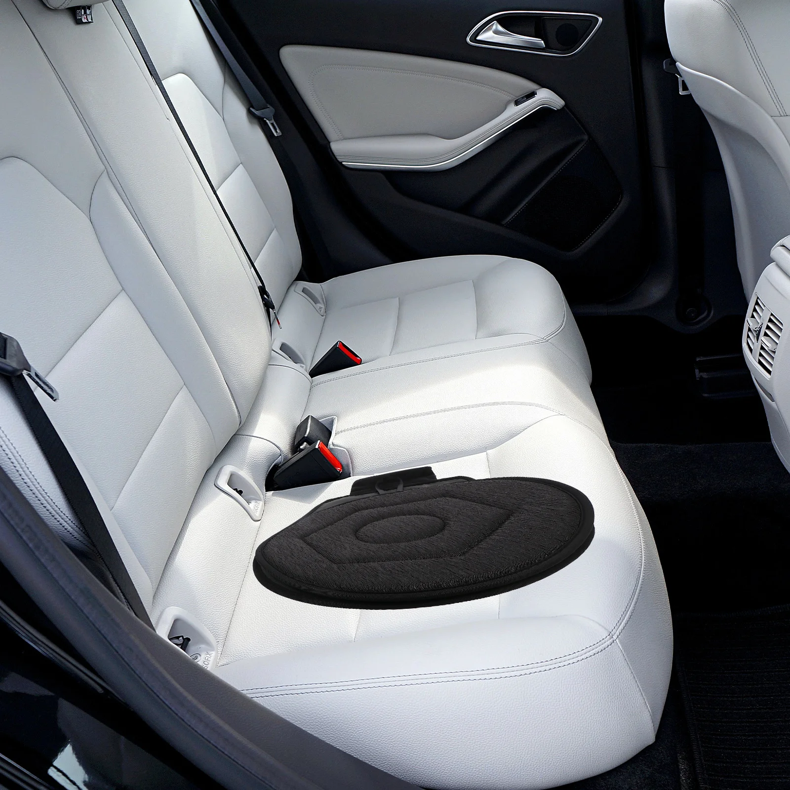 

Rotating Swivel Car Seat Cushion Non-Slip 360 Degree Rotation Comfortable Portable Pad Reduces Strain Hips Knees Back Relief