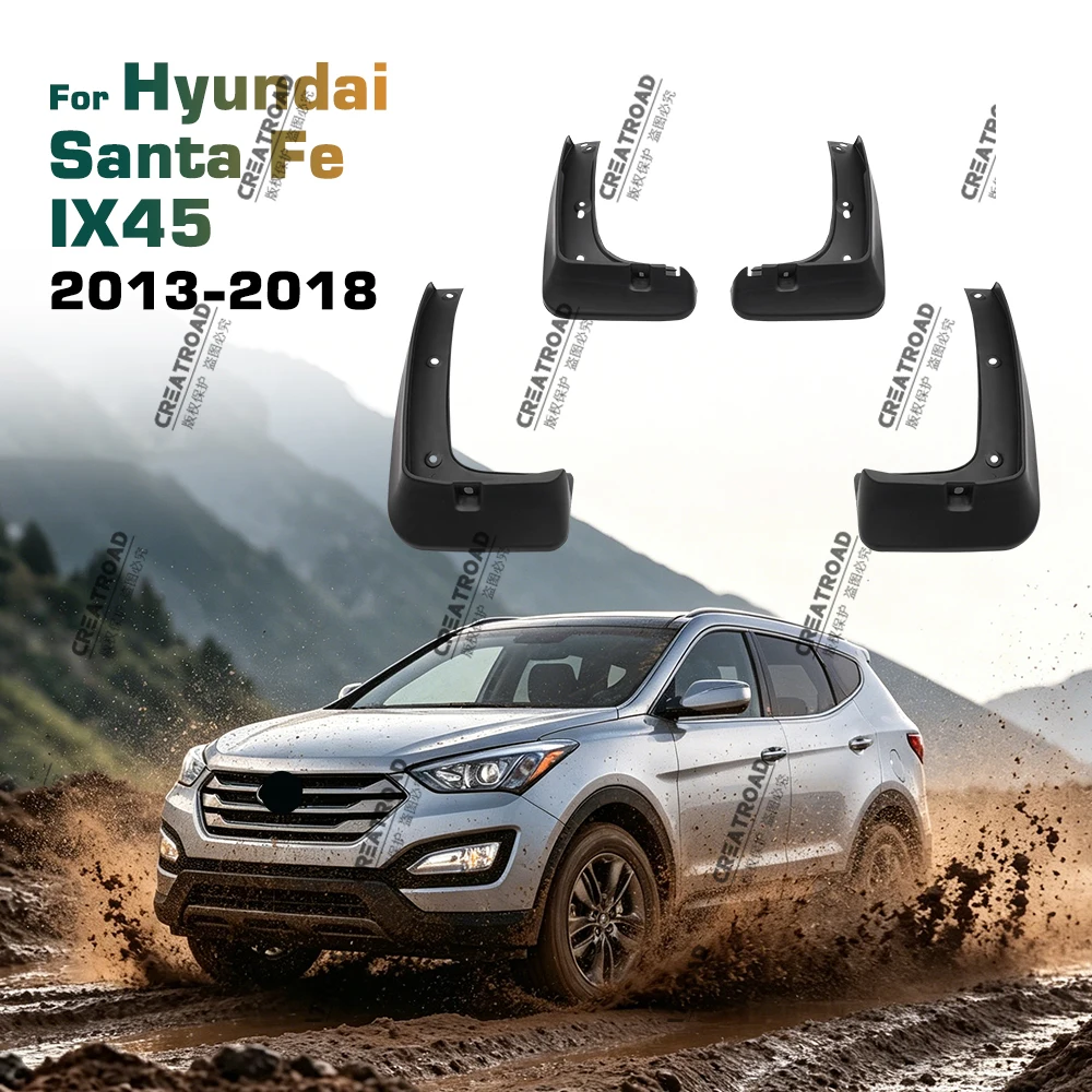 Für Hyundai Santa Fe LX IX45 2013 2014 2015 2016 2017 2018 Kotflügel Schmutzfänger Spritzschutz Autozubehör