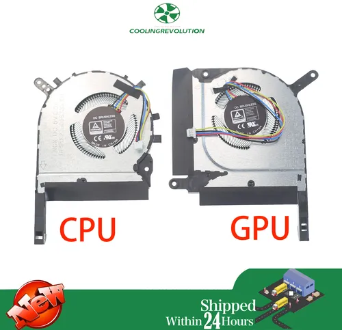 Imagen 2 del producto Ventilador de refrigeración GPU para CPU de ordenador portátil, para Asus 2021 TUF Gaming A15 FA506Q FA506QR FA506QM F15 FX506H FX506HM FX506HCB 13NR0600T05011