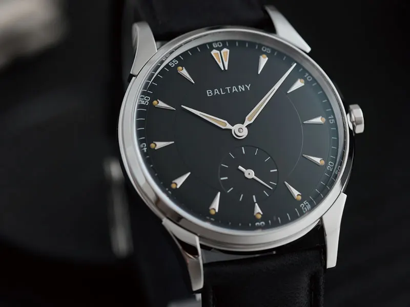 Baltany Men PIlot Watch 38.5mm Mechanical Wristwatch Sapphire 50m Waterproof Small Second Dial ST1701 ST1700 view 6