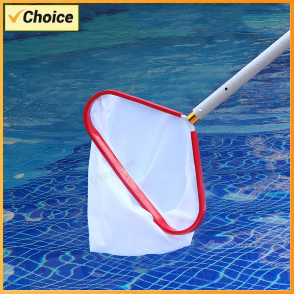 Pool Landing Net Pool Skimmer Net with Aluminium Handle Pool Leaf Skimmer Net Professional Pool Net for Pool Hot Tub Pond