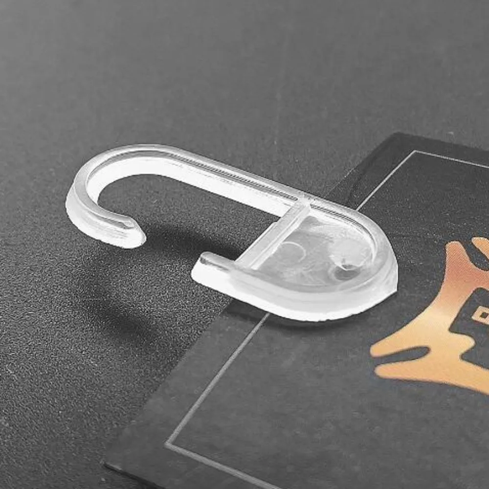 1000 個ポケットタグスナップカードホルダー帽子ディスプレイフックシャツドレス下着靴下タオルディスプレイ包装袋ロックフックハンガー