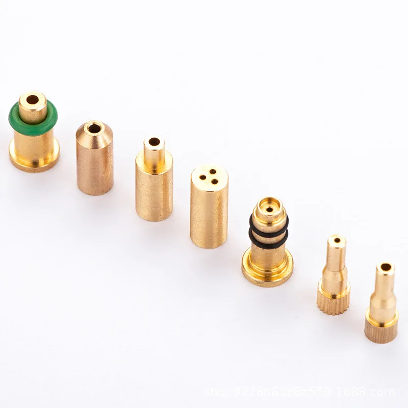 New 9 In 1 Brass Copper Gas Refill Adapter For Dunhill Dupont & Other Lighters Reusable Durable Lighter Repair Gadgets Wholesale