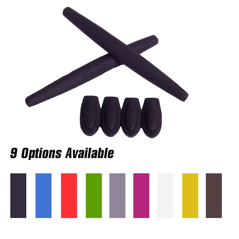 

Walleva Rubber Kit (Ear Socks + Temple Socks) for X Metal(XX)/Juliet/Mars/Penny/Romeo 1.0/X-squared Sunglasses