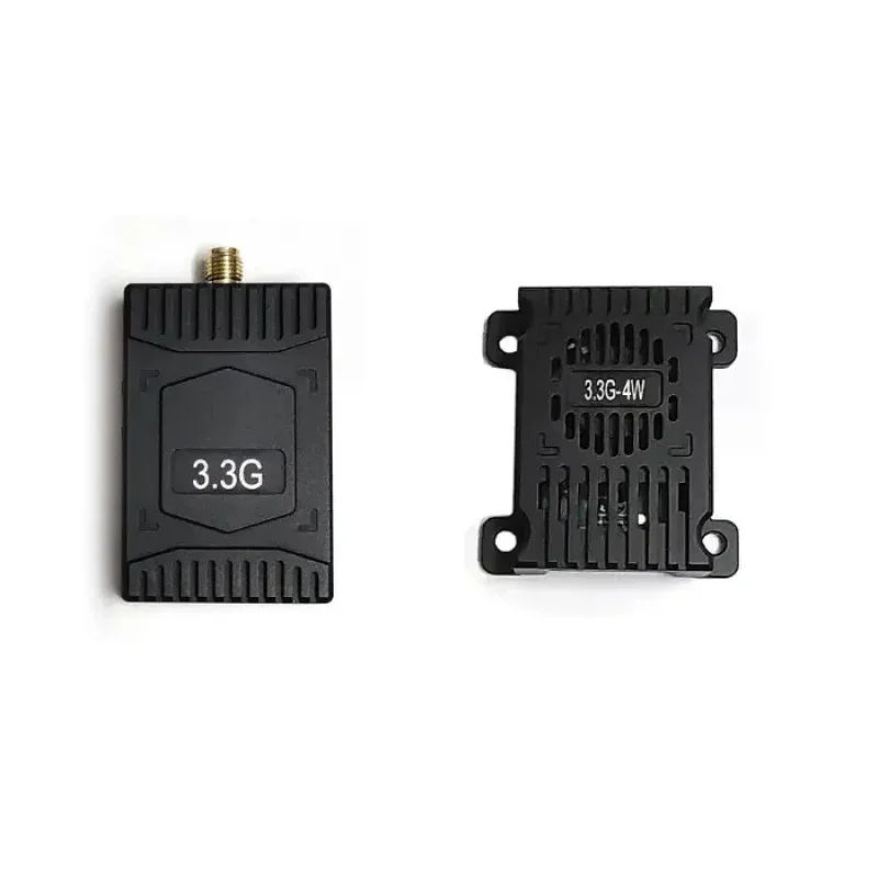 3.3GHz 4W VTX image Transmitter 3.3GHz 4W 16CH VRX Wide Band Video Receiver for RC FPV drone KIT