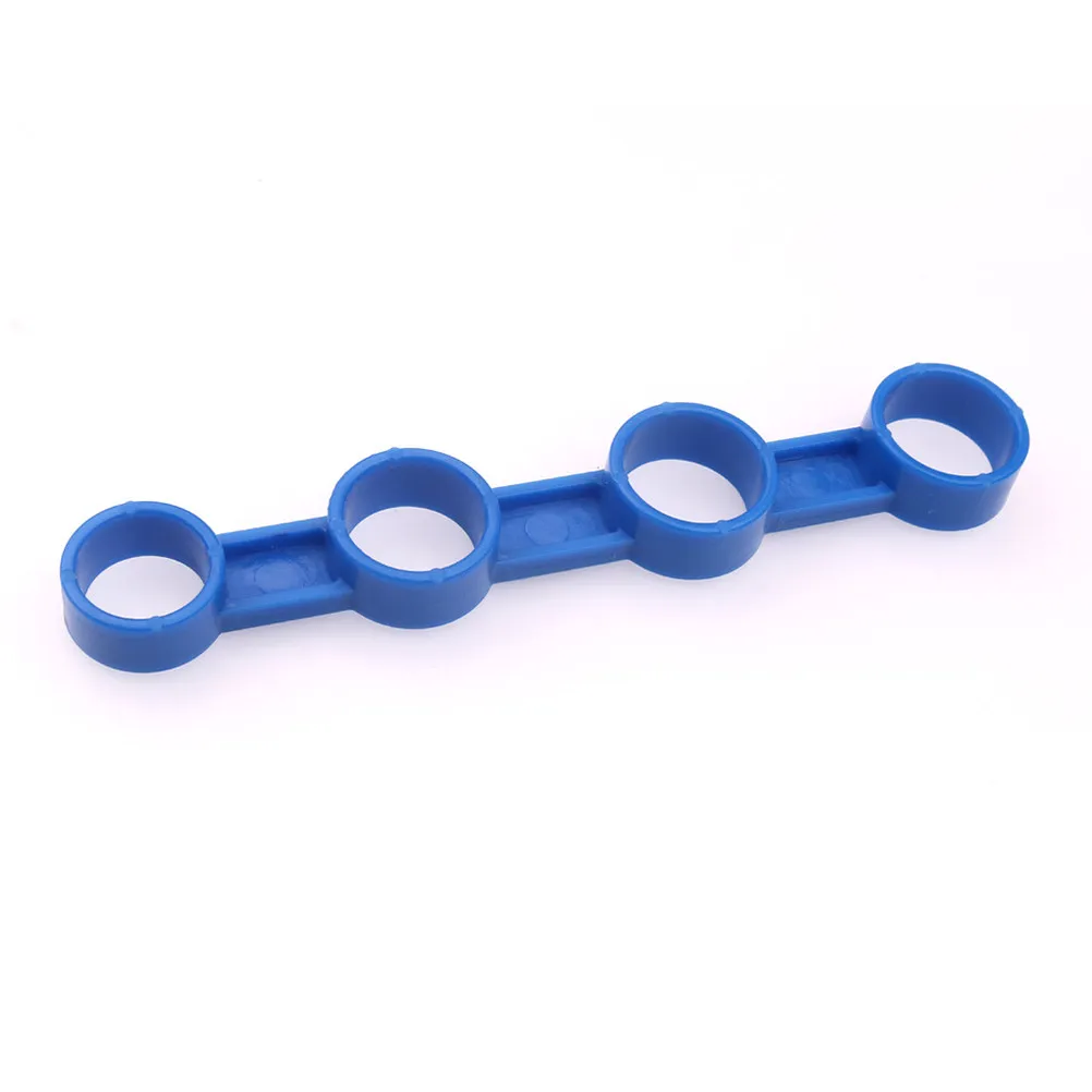 Finger Expansion Sleeves Guitar Trainer Tool Large Blue High Toughness Elastic Smooth Surface Piano Ukulele Bass Keyboard
