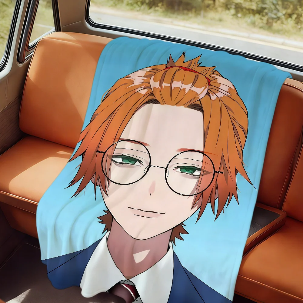 manga p-Phantom b-Busters Blanket soft warm plush blanket for dorm sofa living room pet hogar bedroom gift nap home Flannel