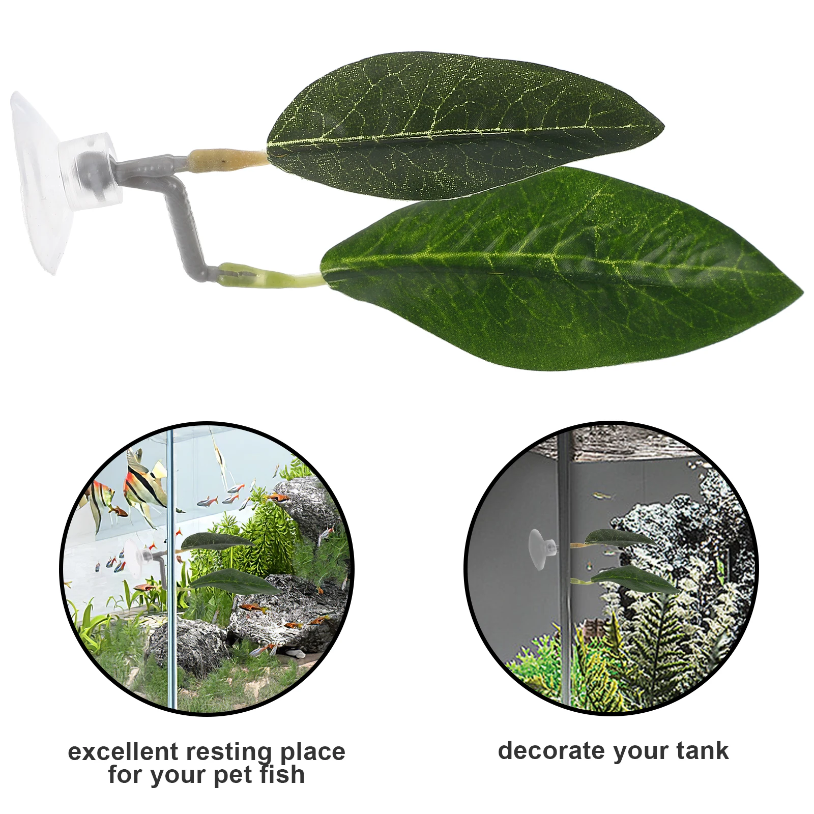 

Simulation Aquatic Betta Leaf Hammock Plastic Tank Pad Resting Leaves Decor Betta Fish Resting Leaf Bed Fish Bed