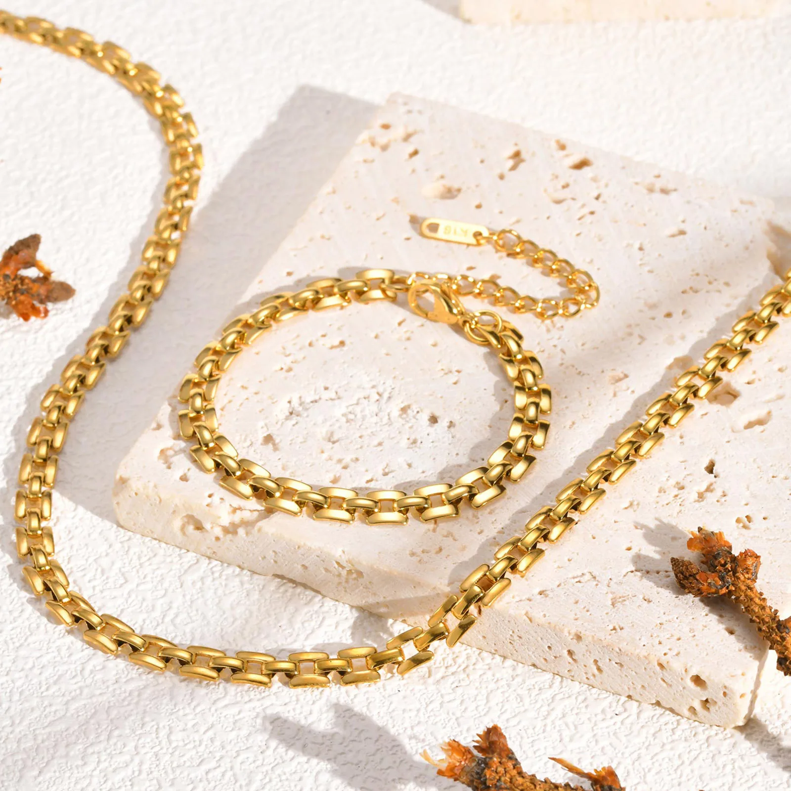 Gold Plated Chain N… - image