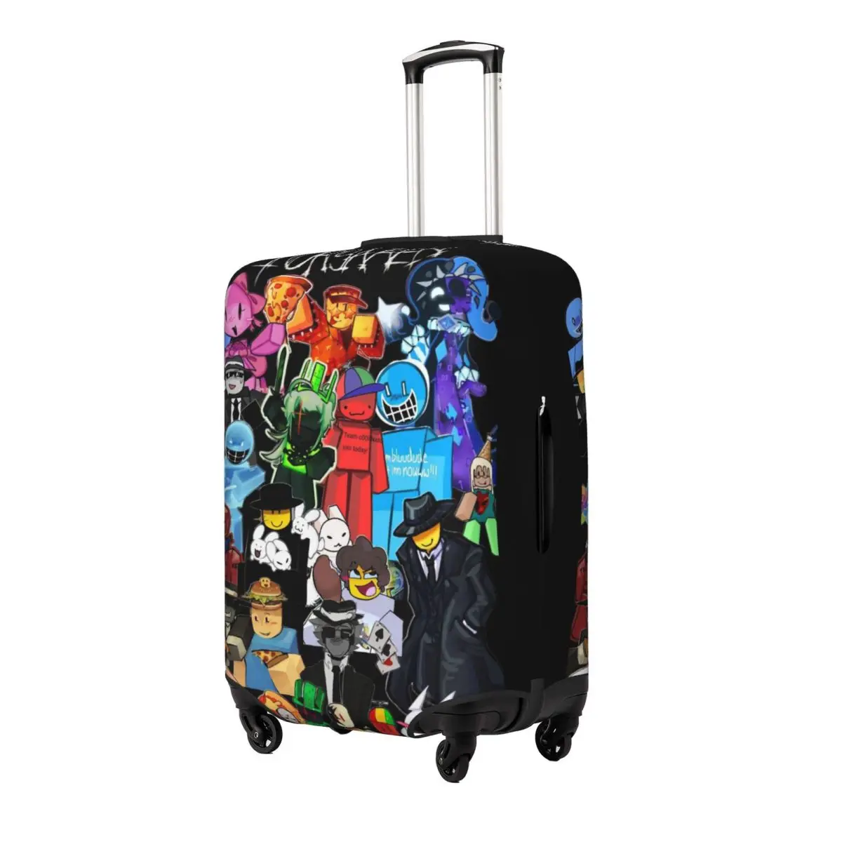 Forsaken Character Suitcase Cover Business Holiday Useful Luggage Supplies Protection