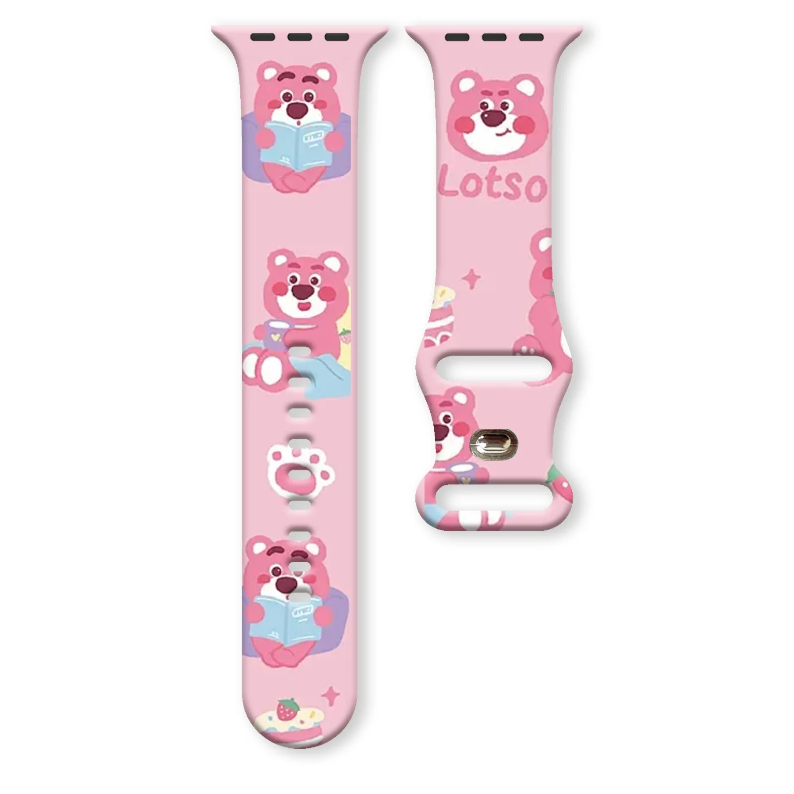

Disney Series Printed Watch Strap Suitable For Apple Watch 11/10/9/8 Band Silicone Strap Replaceable iWatch 46mm/44mm/42mm/41mm