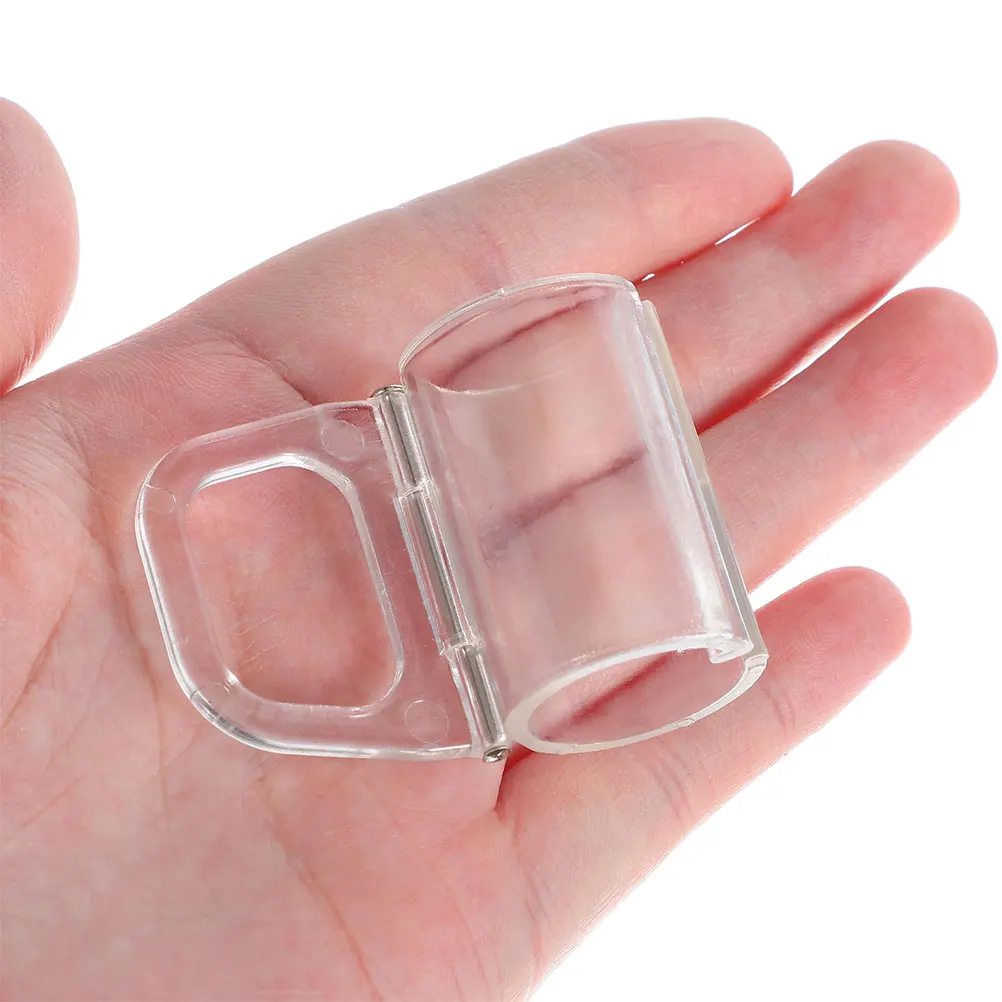 

10Pcs Plastic Roller Shade Clamps Pleated Blind Accessories Secure Fit Easy Setup for Blinds Rolling Curtain Solutions