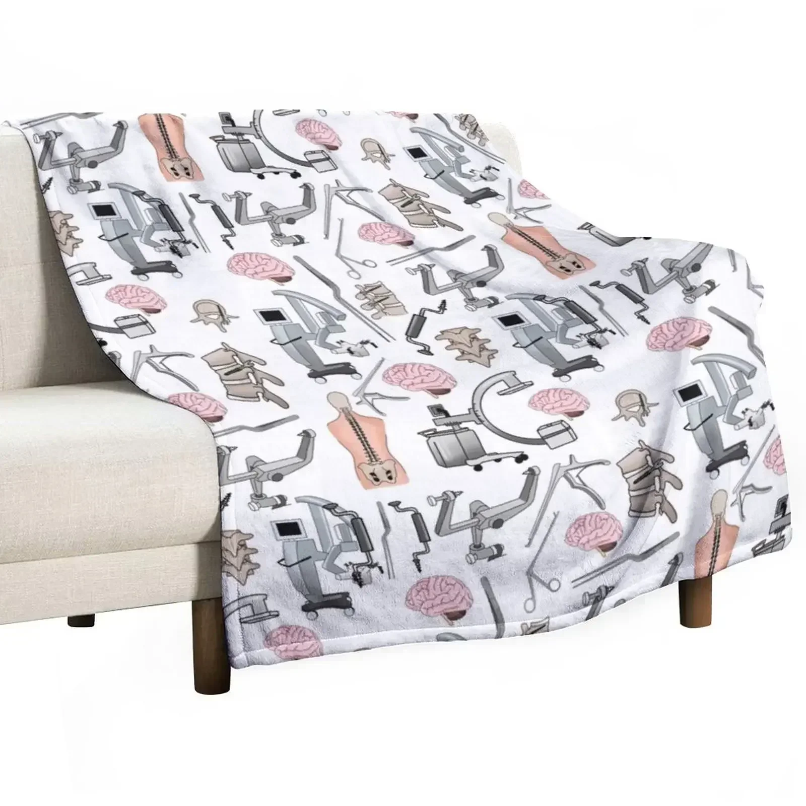 

neurosurgery Throw Blanket Hairys Tourist Cute Thermals For Travel Blankets