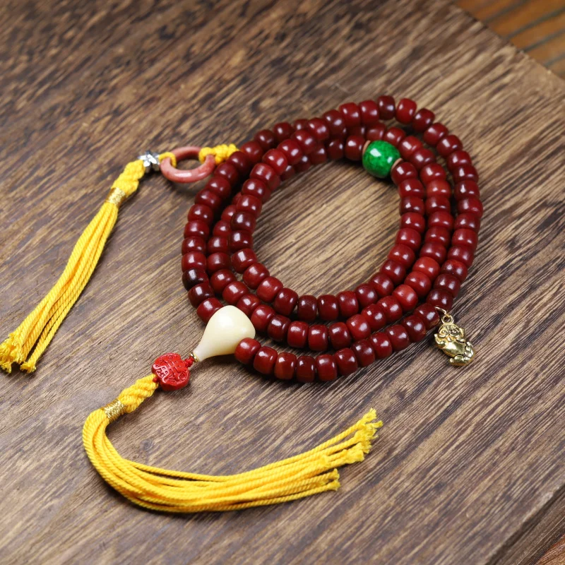 Beads Bead Chain Full Blood Bone 108 Pieces Tibetan Legend Crafts Scenic Spot Hot Live Supply