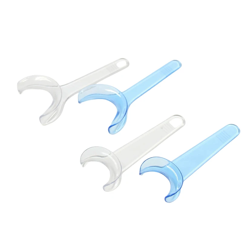 4 Stück Dental Lip T-Form Druckretraktoren Intraorale Wange Kieferorthopädische Zähne Mundöffner für die Klinik Mundpflege Autoklavierbar – Detail 2