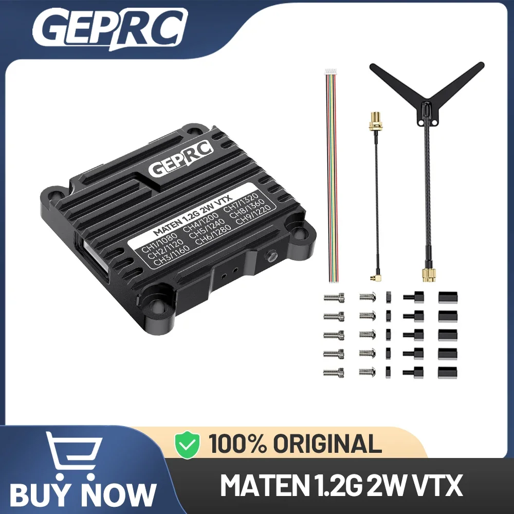 VoltSGEPRC MATEN 1.2G 2W VTX 25mW/2000mW Adjustable Power FPV Video Transmitter For DIY RC FPV Quadcopter Freestyle Drone Parts