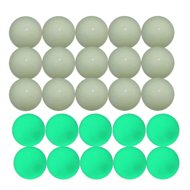 

Ночные светящиеся шарики для гольфа автоматически впитывают свет и освещают флуоресцентный мяч для ночного гольфа 10 шт.