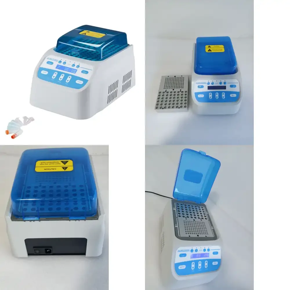 SINOSOURCE DH200 Dry Bath Laboratory Thermostatic 220V Plastic and Metal Block