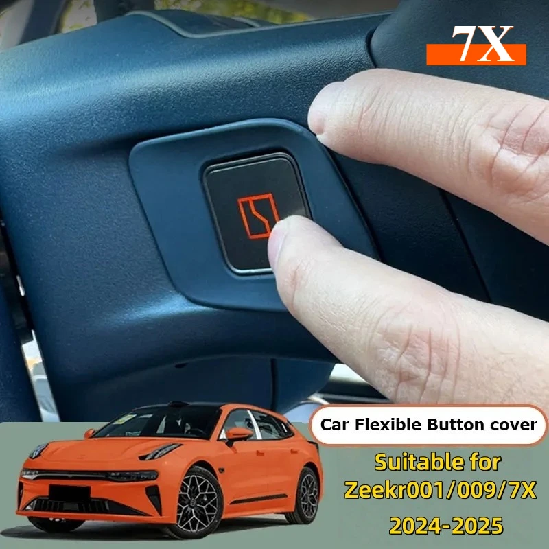 

Для Geely Zeekr 7X 001 009 2024 2025 умная наклейка Bluetooth-кнопка удобный декор интерьера фиксированная подставка аксессуары для интерьера