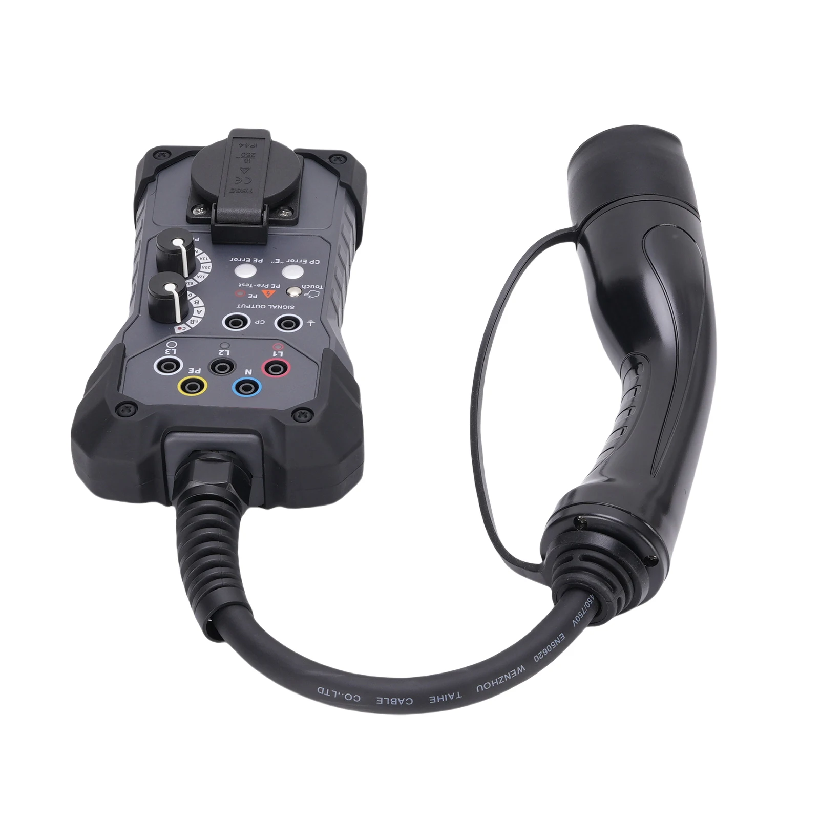 Adaptador de testador EVSE, testador de tensão para testes de estação de carregamento EV, compatível com testadores, multímetros e osciloscópios