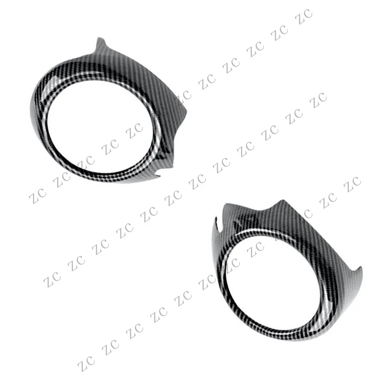 S+ Carbon Fiber ABS Inner Side Air Vent Outlet Cover Trim For Chevrolet Trax 2024