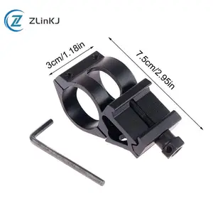 Quick Release Offset Lantern Mount Holder, Picatinny Rail, 45 degrees of sight, tactical accessories 8 Main Sales Tactical Lantern Door - №7