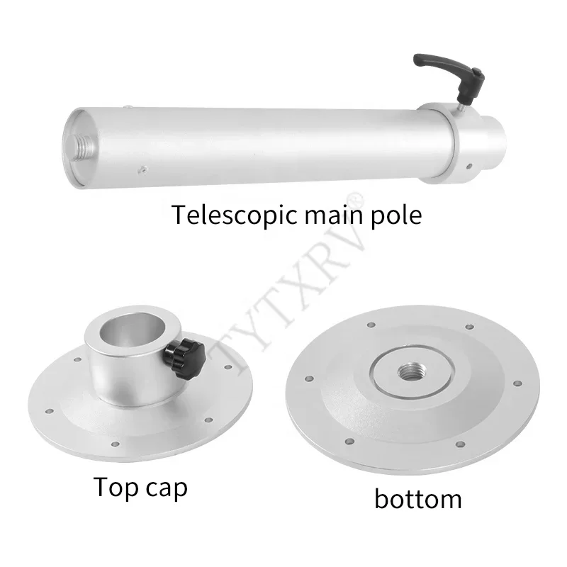 TYTXRV Motorhome Interior Parts Adjustable Aluminum Alloy Caravan Camper Telescopic Rv Table Leg for RV,camper,travel trailer