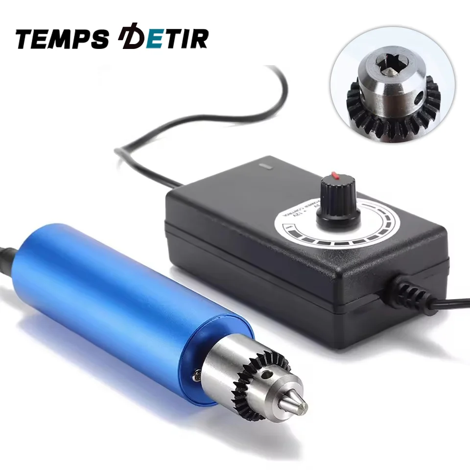 

220V Mini Electric Hand Drill, Metal Grinder, 13000Rpm, Handheld Polishing Engraving Tools, for Metal, Wood, Jewelry, DIY Craft