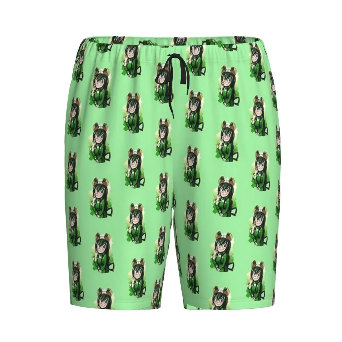 

Custom Asui Tsuyu (Froppy) My Hero Academia Shorts Sleeping Pants Men Pajama Pants Lounge Sleep Sleepwear Bottoms