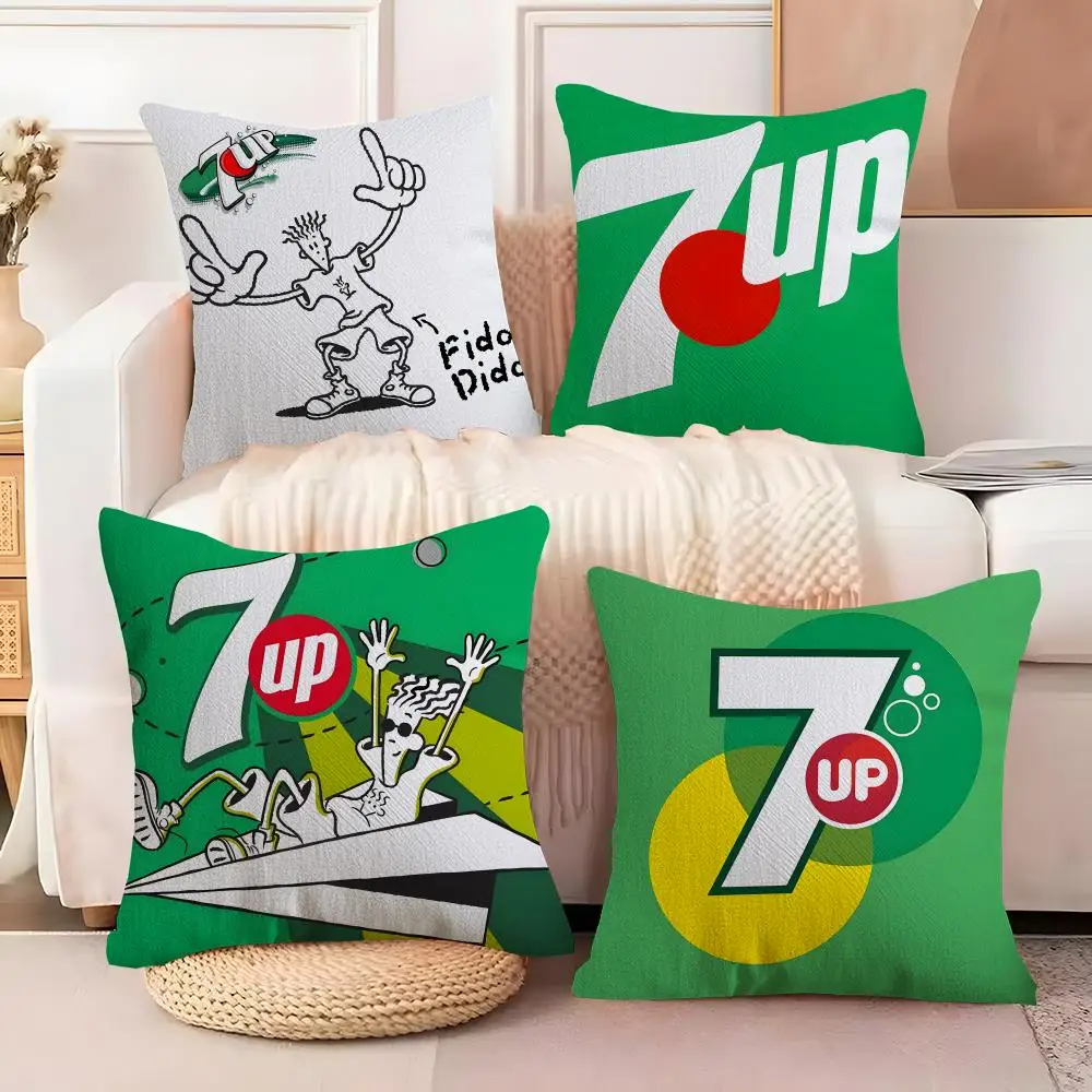Anime 7 U-UP Cushion Cover  Plush Fabric Soft Double Sided Print Sofa Cushion Cover Throw Pillow Covers