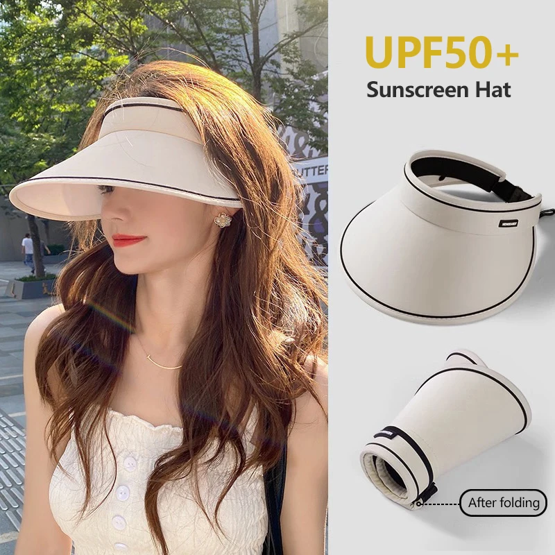 

Empty Top Sun Hat Summer Women's Outdoor Sun Protection Equipment, UV Resistant Sun Hat Hiking&Camping&Tourism&Cycling Hat