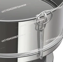 

Мини-электрический вибрационный просеиватель из нержавеющей стали для просеивания древесной муки и порошков