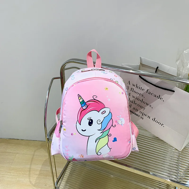 

Children's School Bag Kindergarten Cartoon Unicorn Astronaut Backpack for 3-6 Years Old Boys and Girls Load Reduction Backpacks