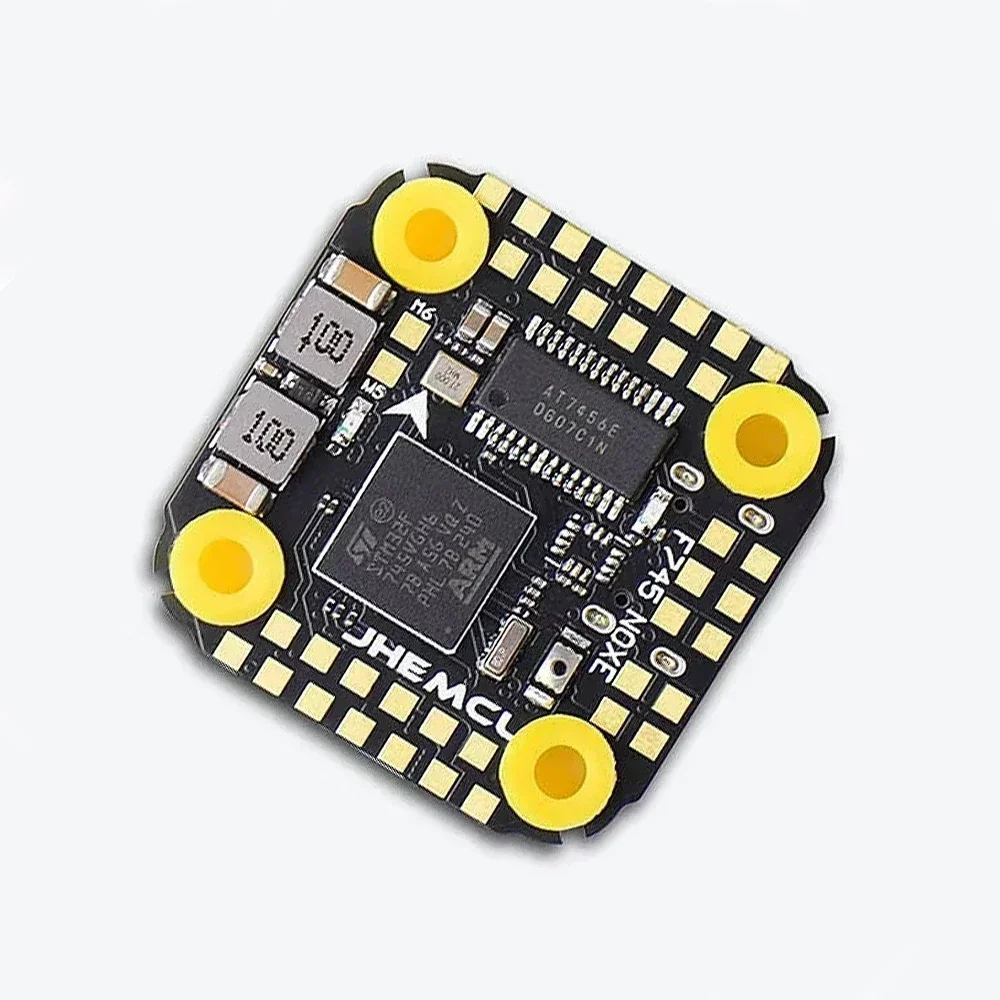 

JHEMCU F745 Mini Flight Controller Stack ICM42688P F745 NOXE FC 16MB Black Box W/ AM32 60A 4in1 ESC 3-6S for RC FPV Drone Parts