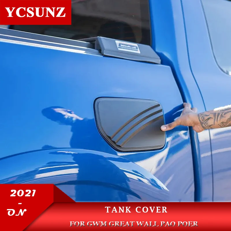 

ABS Fuel Tank Cover For GWM Great Wall Pao Poer Great Wall Power 2019 2020 2021 Pick Up Truck Car Accessories