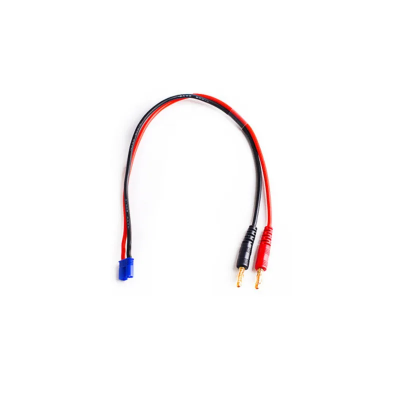 EC2 To 4.0 Banana Head 16 # 30Cm ESC Terminal Model Aircraft Lithium Battery Adapter Cable
