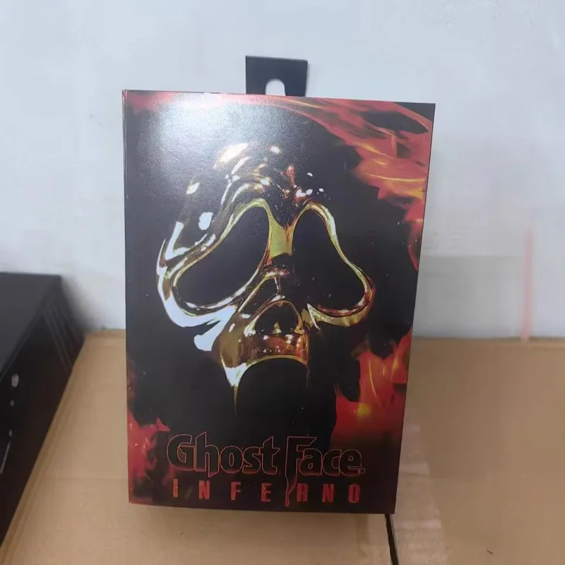 Anime Scream Ghostface figura Neca Ghost Nun figura de acción juguetes de terror muñeca fiesta de Halloween regalo de Navidad para amigos 18cm
