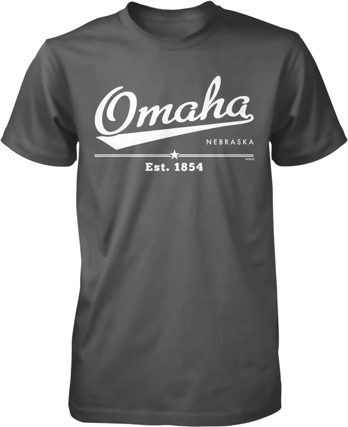 Omaha Nebraska Est 1854 Men's T shirt NOFO_01235