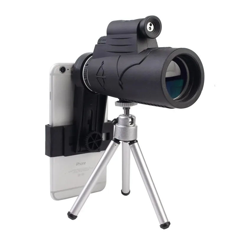 

Moco 50x60 with lamp lighting and laser long-range mobile phone monocular high-power high-definition telescope