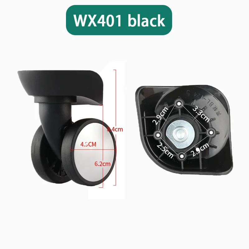 For BL-104 Universal Wheel for Luggage Repair, Silent and wear-resistant, Trolley Rolling repair password, Suitcase wheel