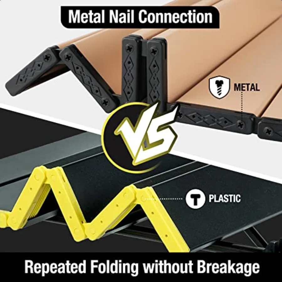 Tragbarer Camping-Beistelltisch, ultraleichter klappbarer Strandtisch aus Aluminium mit Tragetasche für Kochen im Freien, Picknick, Camp, Boot, Reisen