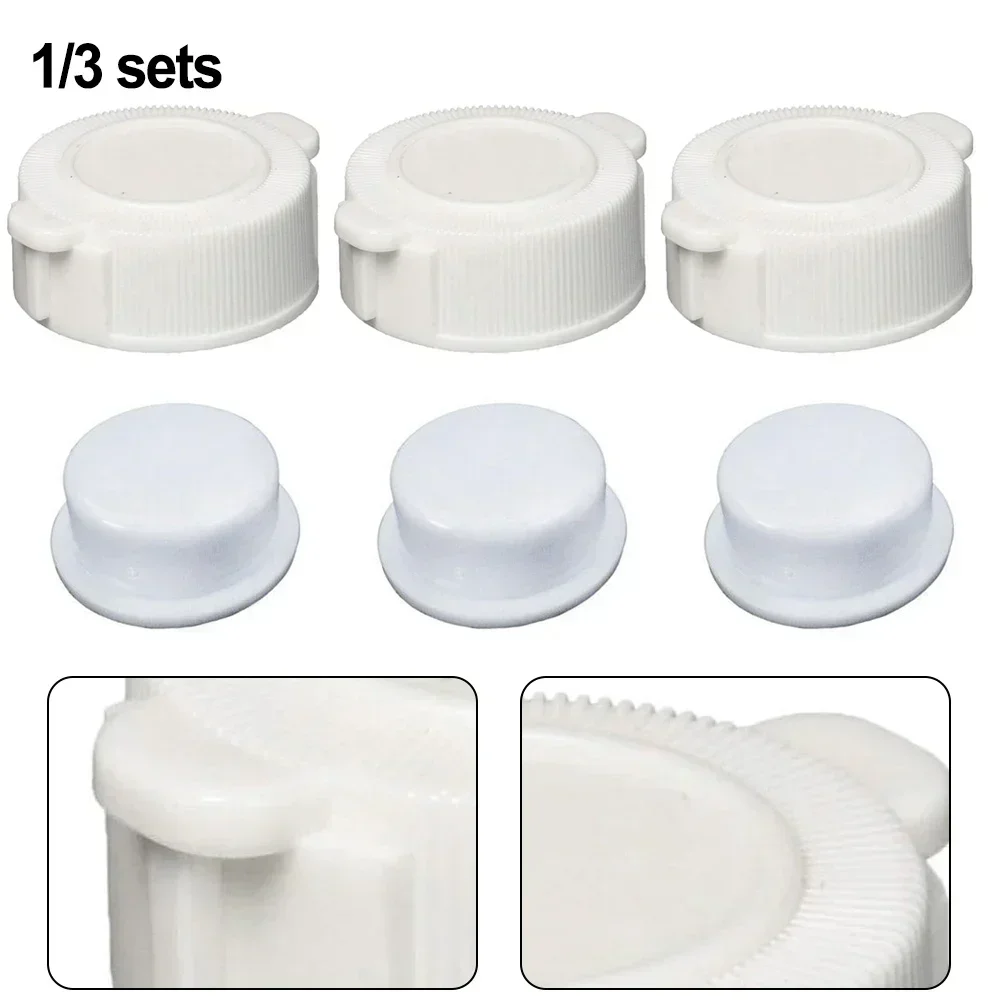 1/3 Sets Exhaust Valve Cap & Plug For Intex 10043 & 10044 For Above Ground Pool Replacement Part Plug Exhaust Valve Cap And Plug