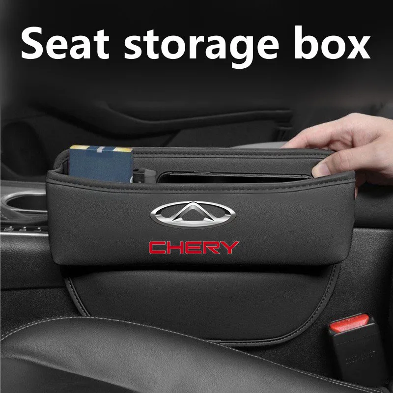 Multifunction Car Seat Gap Organizer Seat Crevice Slot Storage Box for Chery QQ Tiggo 3 4 5 7 T11 A1 A3 A5 3X 5X GX PRO 8 EQ7