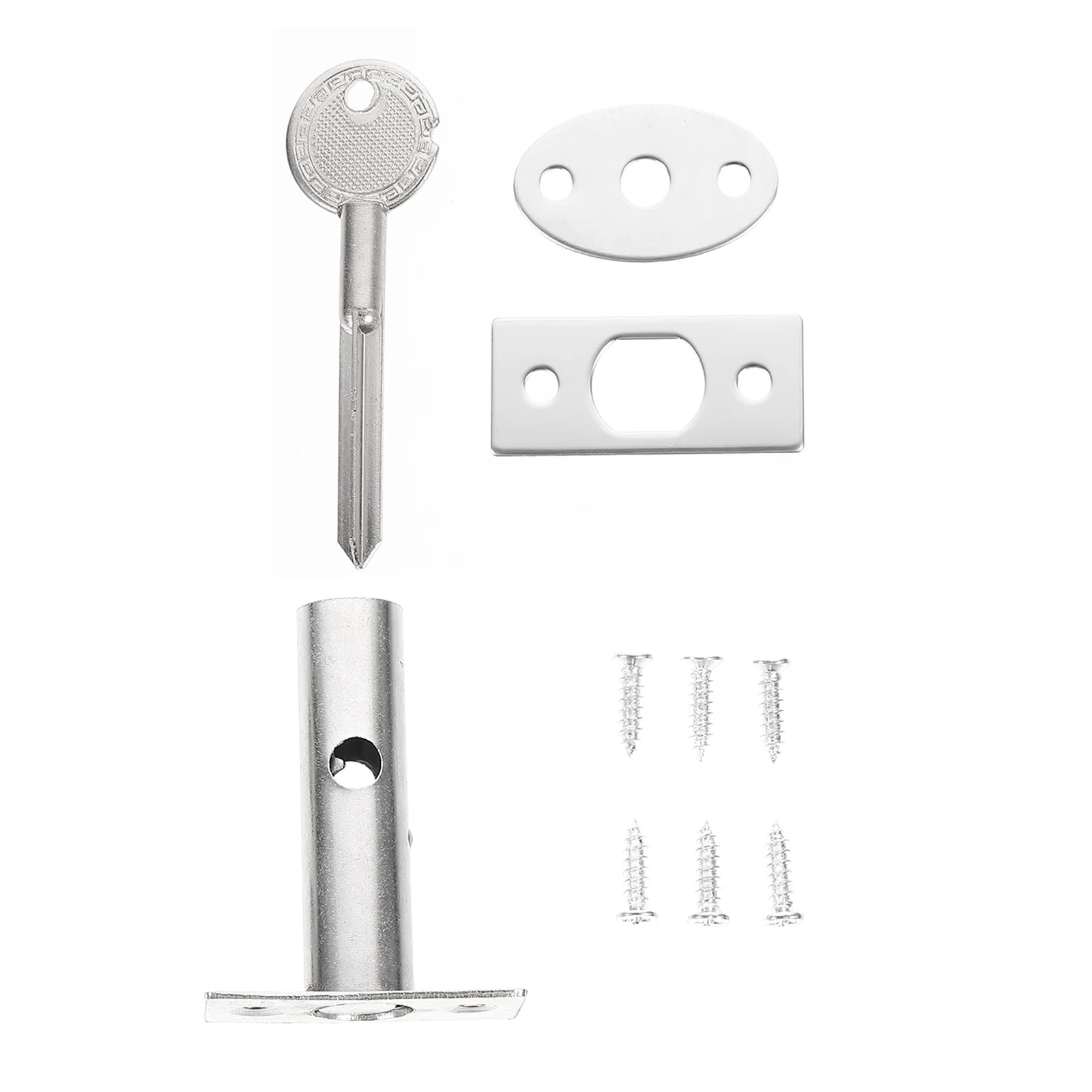 

Fireproof Door Lock Stainless Steel Smooth Polishing Children Safety Gate Latch Bolt Easy Install Bedroom Bathroom Wooden Doors
