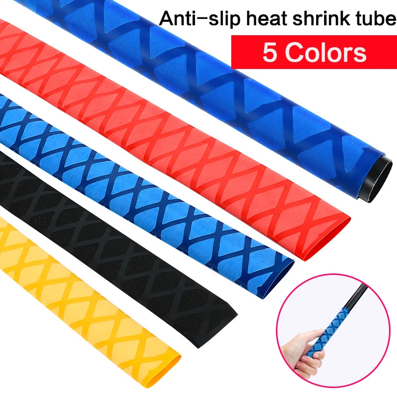 1 Meter Anti-slip Heat Shrink Tube for Fishing Rod Grip DIY Heat Shrink Wrapping Shrink Tubing  15/18/20/22/25/28/30/35/40/50mm