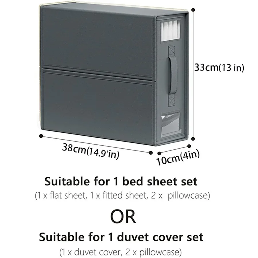 Duvet cover storage box, dustproof, dustproof, dustproof, high quality, 4 piece set