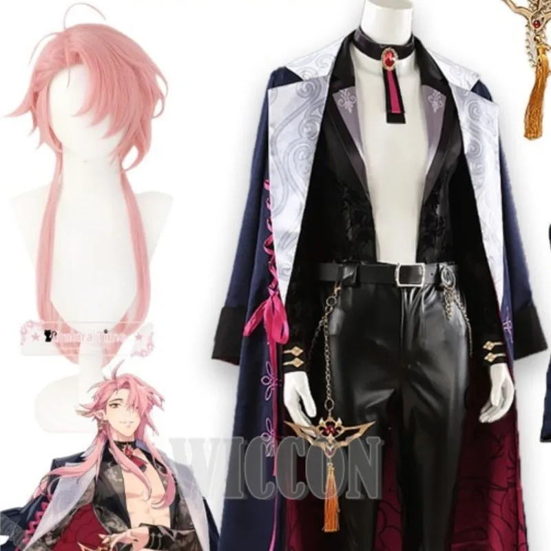 

Костюм для косплея Nu Carnival Aster, полный комплект, на заказ, алый наряд, высокое качество, Nu: Carnival Cosplay Women Navidad Carnaval