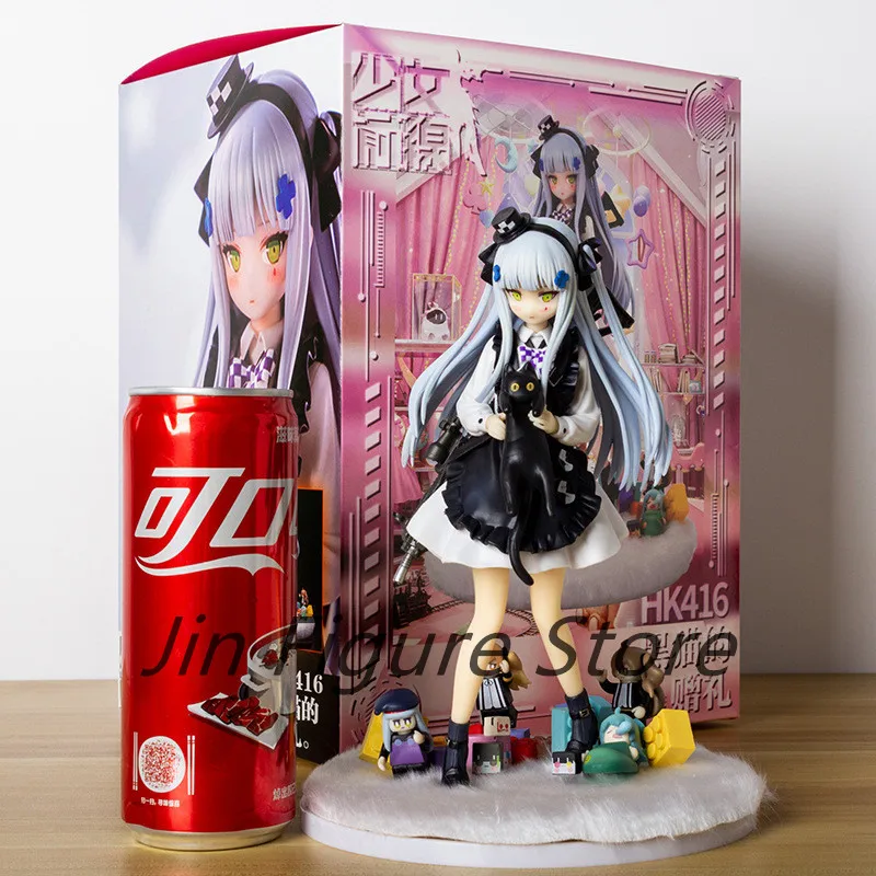 21 см Frontline HK416 Kawaii игры фигурки девочек статуя мультяшные модели для девочек для мальчиков коллекционные игрушки орнамент куклы игрушки подарки