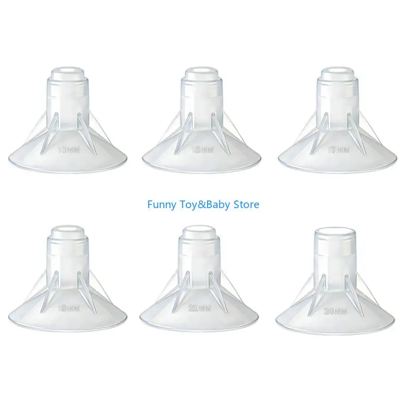 

Silicone Breast Flange Converter Insert Multiple Sizes 13mm to 24mm for S1 Pumping and Size Adjustment C90B